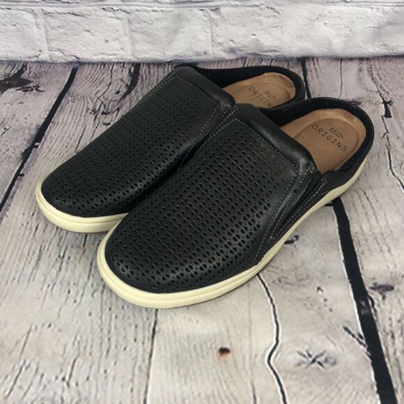 Earth Origins Emilia Black Sneaker Mules Women’s Sz 7 - Picture 3 of 10